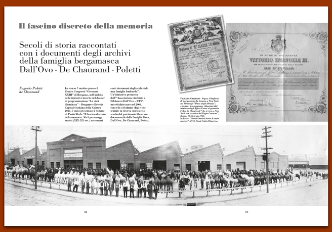 Rivista 116_Gli archivi della famiglia Dall'Ovo - De Chuarand - Poletti