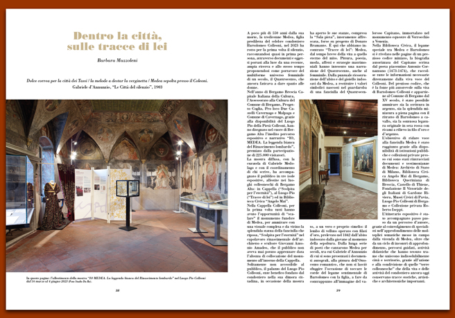 Rivista 124_Dentro la città, sulle tracce di lei