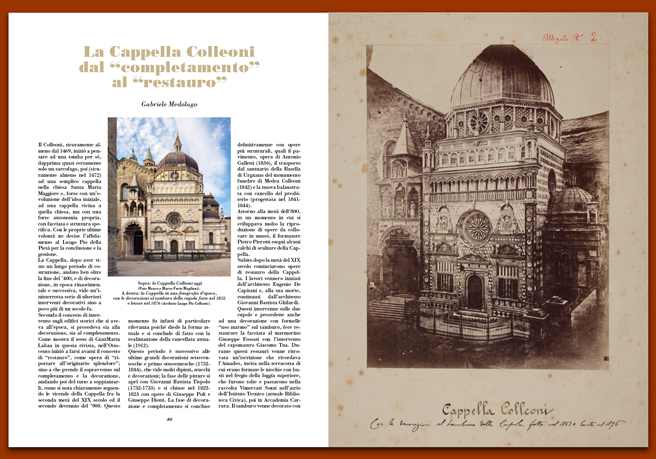 Rivista 124_La Cappella Colleoni dal completamento al restauro