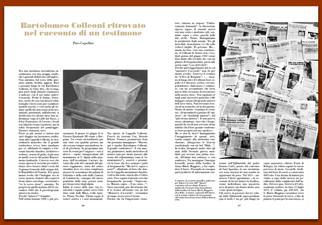 Rivista 124_Bartolomeo Colleoni ritrovato